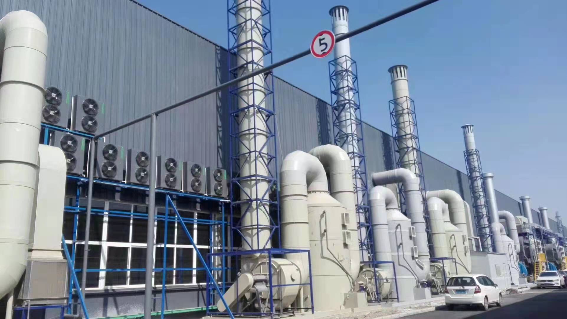 镇江乳胶制品厂好评！耀先环境喷淋塔发挥大作用！